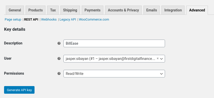 woocommerce_add_api_key